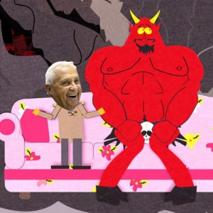 Saddam and Satan from South Park